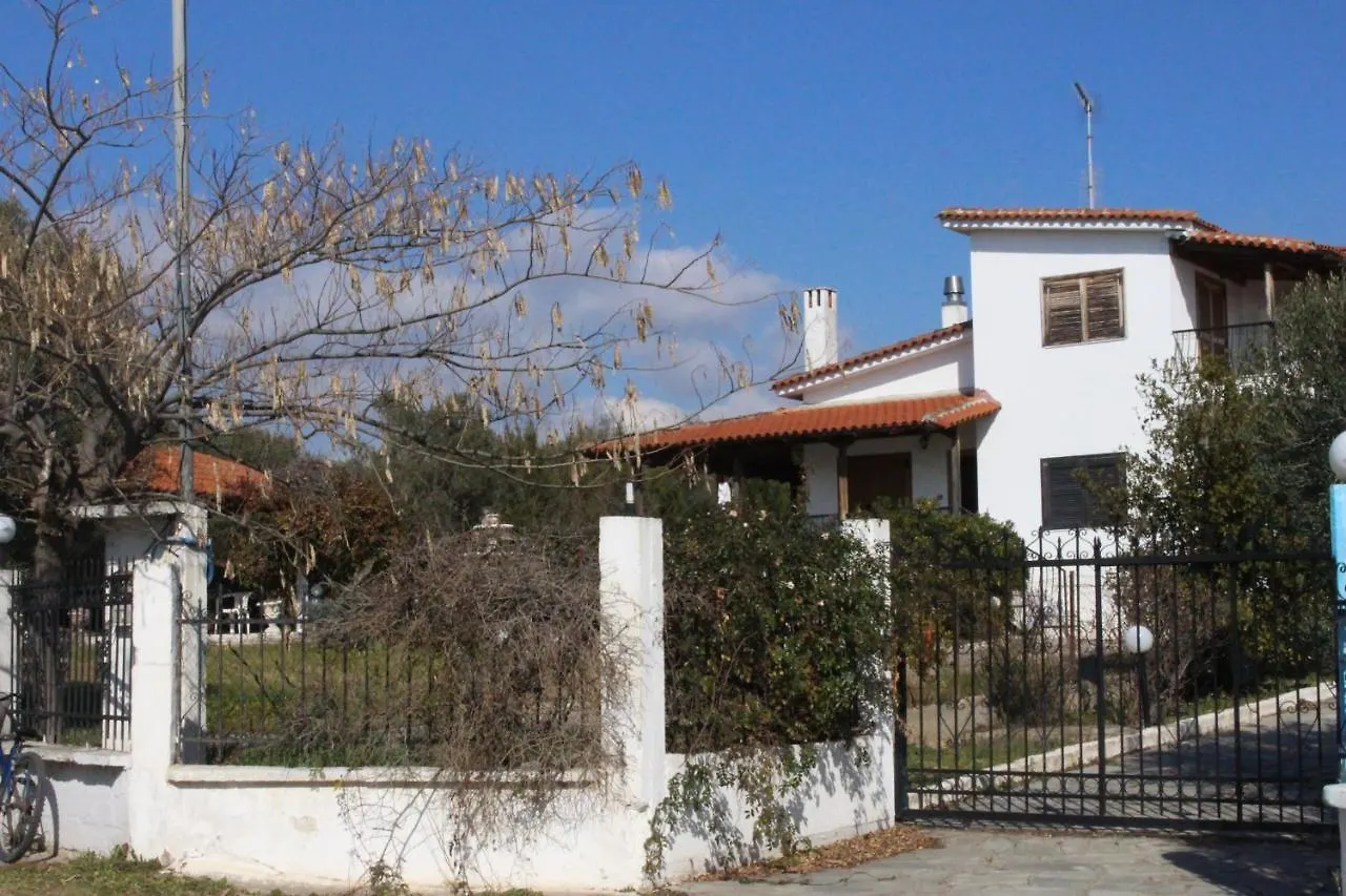 2 Floor Halkidiki Villa 100 Meters From Sea location